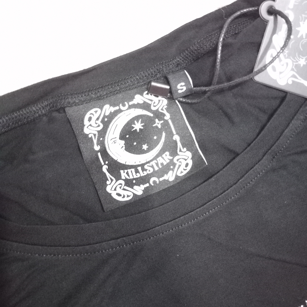 SOLD @ MARKET Killstar magick dark lord bell sleeve gothic top! Nwt! FINAL PRICE - Picture 6 of 14